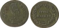 Jetons & Notgeld Spielmarke Messing Minerva - Spielmarken, v. Jakob Johann Lauer, ca. 19 x 18 MM (leicht oval) -