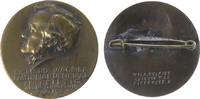 Musik Ansteckmedaille Bronze Wagner Richard (1813-1883) - auf die Grundsteinlegung des Wagner Denkmals in Leipzig, Musiker, Bayreuth, Büste nach links -
