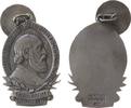 Musik tragbare Medaille Silber Für treue Dienste am Deutschen Lied, ca. 29 x 43,5 MM (über Öse), ca. 14,7 Gramm, v. Poellath -