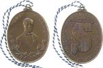 Musik Plakette Bronze Stuttgart - auf das 14. Deutsche Sängerbundfest, Brustbild von Friedrich Silcher halbrechts / Notenzeile, Zeichen und Sch -