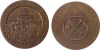 Personen Medaille Bronze Riese Adam (1492-1559) - deutscher Rechenmeister, ca. 31 MM -