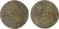 Jetons Jeton Messing Louis XVI (1774-1793) - Omnibvs Non Sibi, Brustbild nach links / Brunnen, Rechenpfennig, ca. 23,5 MM -