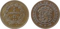Luxemburg 5 Centimes Br Willem II -