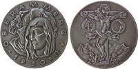 Musik Medaille Silber Oberammergau - Erinnerung an die Passionsspiele, Maria und Joseph / Christus am Kreuz, v. Roth, ca. 36 MM, ca. 20 Gramm, -