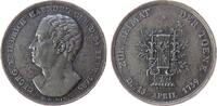 Musik Medaille Eisenguß Händel Georg Friedrich ((1685-1759), Büste nach links / Lyra, v. Voigt / Pfeuffer, ca. 28,5 MM -