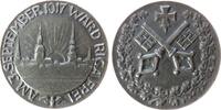 erster Weltkrieg Medaille Eisen Riga - auf die Befreiung von Riga, Stadtansicht / Stadtwappen, ca. 45 MM -