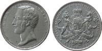 Großbritannien Medaille Zinn London- auf die internationale Ausstellung, Büste von Prinz Albert / Wappen, v. Taylor, ca. 38 MM -