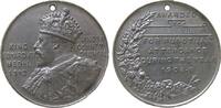 Großbritannien Medaille Zinn Edward VII. (1901-1910) - für pünktliches Erscheinen im Jahr 1908/09, for punctual attendance, Brustbild nach links / Mehrz -