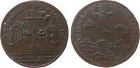 Harz-Münzmeisterpfennige Rechenpfennig Kupfer Bonhorst Heinrich - Harz, Clausthal, Waage zwischen Probierofen und Probierwaage / Taube mit Ölzweig über Harzgegend, ca. -