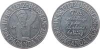 Weimarer Republik Werbemarke Aluminium Berlin - zu den Propaganda-Tagen der Kaufhauskette Tietz, Tietz verbilligt die Lebenshaltung, ca. 30,5 MM, feiner Krat -