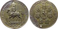 Niederlande Medaille Bronze Wilhelm IV. Karl Heinrich Friso von Nassau-Oranien (1747-1751) - auf seine Proklamation zum Erbstatthalter, Wilhelm zu Pf -