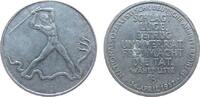 Weimarer Republik Jeton Aluminium Wahlprobaganda für die NSDAP, unbekleideter Mann mit Schwert erschlägt Hydra / Mehrzeiler, 33,4 MM -