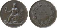 Landwirtschaft Medaille Bronze Hannover - auf die allgemeine land- und forstwitschaftliche Ausstellung, Stadtgöttin mit Siegerkranz und Wappenschild - d -