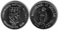 Kanada 1 $ Ni Mattice,Clown, Wappen /33 MM -