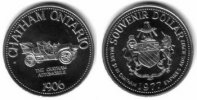 Kanada 1 $ Ni Ontario,Chatham, Automobil 1906, Wappen /33 MM -