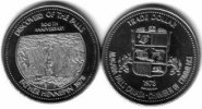 Kanada 1 $ Ni Ontario,Niagara Falls, Wasserfall /300.Jahrstag/, Wappen /33 MM -
