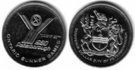 Kanada 1 $ Ni Ontario,Petersborough, Logo - Sommer Spiele, Wappen /33 MM -