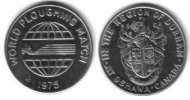Kanada Token KN Oshawa,Weltmeisterschaft im Pflügen /Weltkugel/, Wappen /32 MM -