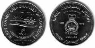 Kanada 1 $ Ni Parry Sound,Seenlandschaft, Wappen /33 MM -