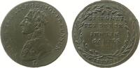 Jetons & Notgeld Jeton Messing Friedrich Wilhelm III. (1797-1840) - gesegnet sey durch Ihn ein ganzes Volk, Signatur: L (Lauer), ca. 26 MM -