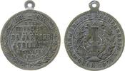 Musik tragbare Medaille Bronze Eschersheim - auf das 25jährige Jubiläum des Gesangsvereines Sängerlust, Laute / Mehrzeiler, ca. 28,3 MM, Resteversilbe -