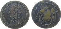 Jetons & Notgeld Jeton Messing Friedrich Wilhelm III (1797-1840), König von Preussen, Rein ohne Schuld, v. Lauer, ca. 24,5 MM -