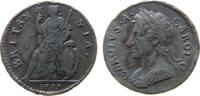 GB England bis 1707 Farthing Ku Charles II, versilbert..? -