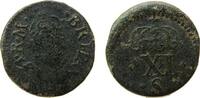 Großbritannien Münzgewicht Bronze James I (1604-17) - Double Gold Crown, I.R.M BRITAN / Crown with XI S, ca. 16,8 MM, ca. 4.72 Gramm -