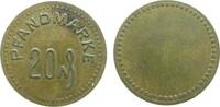 Jetons & Notgeld Pfandmarke 20 Pfennig Messing Pfandmarke 20 Pfennig, ca. 25 MM, einseitig -
