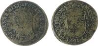 Italien Jeton Messing Cäsar, Büste von Cäsar mit Krone nach links / gekröntes Wappen mit SPQR - CIVITAS ROM INSIGNIA, ca. 27 MM -
