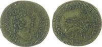 Rechenpfennig Rechenpfennig Messing Höger Johann Conrad (1705-1743) - Louis XV., Nürnberg, Büste nach rechts / sitzende Gestalt mit Krone, ca. 18,5 MM -