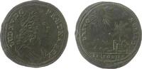 Rechenpfennig Rechenpfennig Messing Höger Johann Conrad (1705-1743) - Louis XV., Nürnberg, Büste nach rechts / Sonne über Landschaft, Signatur: I.C.H, ca. 2 -