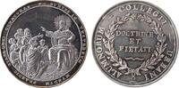 Vatikan Medaille Silber Pius VII. (1800-1823) - Prämienmedaille des Collegium Urbanum, Christus sitzend erteilt seinen Jüngern ihren Missionsauft -