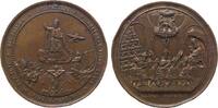 Vatikan Medaille Bronze Pius IX (1846-1878) - auf den Beginn des 1. Vatikanischen Konzils, stehende Papst auf Wolke über Globus mit Christus, lin -