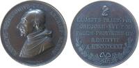 Italien Medaille Bronze Oppizzoni Carlo (1769-1855) - Kardinal u. Erzbischof von Bologna, Brustbild nach links / Athena über Mehrzeiler, v. Girom -