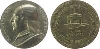 Personen Medaille Bronze Zinzendorf Nikolaus Ludwig Graf von (1700-1760) - auf das 200jährige Gründungsjahr der Herrnhuter Brüdergemeinde, Brustil -