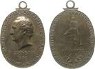 Medaille 1932 Bronze Goethe (1749-1832) - auf das 11. Deutsche Sängerfest, Frankfurt, Büste nach links / Paulskirche, v. Alexander Kraumann, m vz