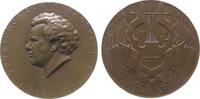 Musik Medaille Bronze Schubert Franz (1797-1828) - auf seinen 100. Todestag, und das 10. Deutsche Sängerbundfest in Wien, österreichischer Musi -