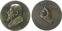 Personen Medaille Bronze Grünthal Hugo - auf seinen 60. Geburtstag, Inhaber der Münzhandlung Ball - Berlin, Brustbild nach links / Schrift - Hand -