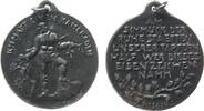 Weimarer Republik tragbare Medaille Eisenguß Spende für Kriegsgräber, stehender Soldat - Ich hatt einen Kameraden / Mehrzeiler, v. Hosaeus, ca. 33,5 MM -