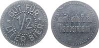 Jetons & Notgeld Biermarke Aluminium Mainbernheim - Schützenbräu 1/2 Liter, ca. 25,5 MM -