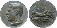 Personen Medaille Bronzeguß Hofmannsthal Hugo (1874 - 1929) - auf seinen Tod, österreichischer Schriftsteller und Dramatiker, Büste nach links / L -