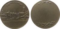 Frankfurt Medaille Bronze Frankfurt - Stadtansicht mit Brücke, ca. 39,5 MM -