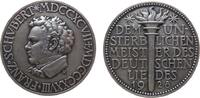 Musik Medaille Silber Franz-Peter Schubert (1797-1828) - auf seinen 100. Todestag, v.K.Roth, ca. 36,2 MM, ca. 24,6 Gramm, Randschrift: BAYER. H -
