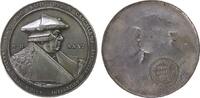 vor 1914 Medaille Zinn versilbert Lösch Augustin Dr. von Hilkershausen (um 1471 - 1535) - herzöglich bayrischer Kanzler, München, Brustbild mit Kl -
