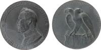 Franz Josef I (1848-1916) Medaille Zink Eugen von Österreich Generaloberst und Erzherzog (1873-1954), Büste nach links / Doppeladler auf Felsen sitzend - INDIVISI -