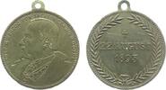vor 1914 tragbare Medaille Bronze Ernst II. Herzog - auf seinen Tod, Sachsen-Coburg-Gotha, Brustbild nach links / Mehrzeiler, ca. 27,2 MM, etwas geputzt, f -