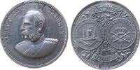 vor 1914 Medaille Zinn Albert (1873-1902) - auf seinen 70. Geburtstag und das 25-jährigen Regierungsjubiläum, Brustbild nach links / zwei Medaillo -