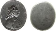 Personen Patrizenabschlag (?) Zinn (?) Pfizer Johann Jakob - Theologe, geb. 1684 in Nürnberg, ca. 24 x 28 MM -