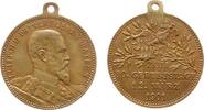 vor 1914 tragbare Medaille Bronze Wilhelm II (1888-1918) - auf die Enthüllung des Wilhelm I. Denkmals, Büste nach rechts / Denkmal, ca. 33,5 MM, feine Krat -